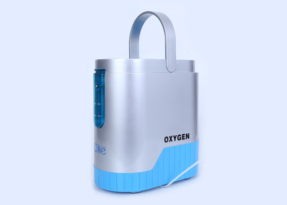 Bateria do curso 22 V fluxo contínuo do concentrador do oxigênio de 10 litros 4 Lpm de baixo nível de ruído